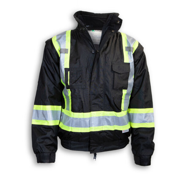 Black 5-in-1 Rain Jacket Thumbnail